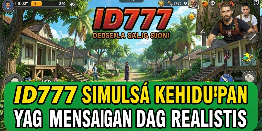 Tampilan gameplay yang realistis dalam ID777.